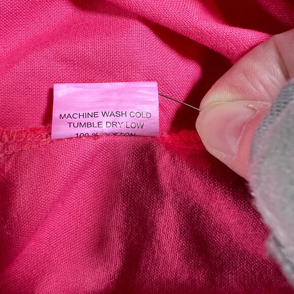 Sea Salt Hot Pink Sand Dollar Swimsuit Coverup Hooded Tunic Size XL Beach Resort - Picture 8 of 8